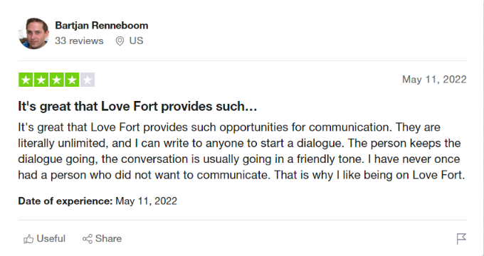 lovefort review